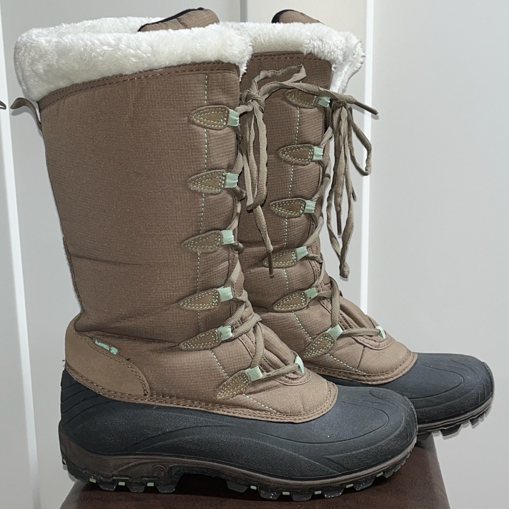 KAMIK ENCORE snow boots. Very warm! Like new!